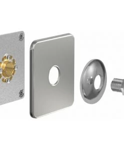 WATTS Plaque De Finition Chromée Robifix - Mono Sortie M15x21 - M12x17