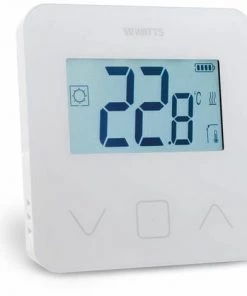 Thermostat D'ambiance Numérique Sans Fil BT-D03 RF Avec Communication Radiofréquence - Sistema Watts Vision