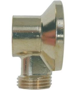 WATTS Applique Nue Simple Laiton Brossé Mâle 1/2-Femelle 1/2